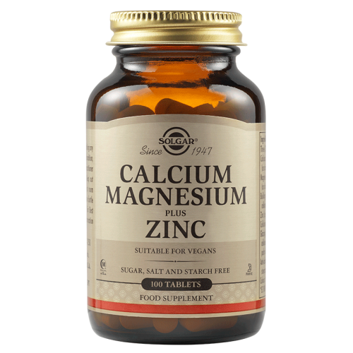 CALCIUM MAGNESIUM PLUS ZINC от Solgar - 100 tablets
